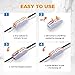 Lever Wire Connectors, HTCELLE 30-Piece Push in Quick Wire Connectors, Compact Splicing Conductor Connector for Wires 28-12 AWG 2 in 2 Out