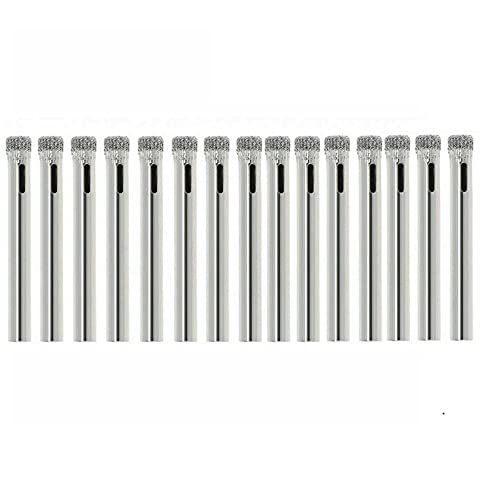 Set de 15 brocas diamantadas de 6 mm para cerámica y vidrio miniatura 1
