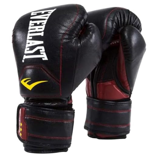 EVERLAST BOXHANDSCHUHE ELITE MUAY THAI TRAININGSHANDSCHUHE SCHWARZ 12 OZ