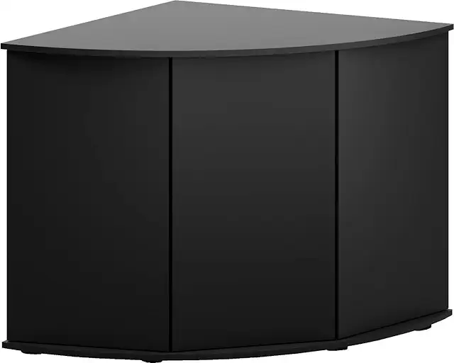Juwel Trigon 350 SBX hjørne akvarium med sort underskab - høj kvalitet