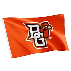 Bowling Green State University Flag Falcons BGSU Talons Up Flags Banners 100% Polyester Indoor Outdoor 3×5 (Style 1)