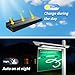 Etzeaxus Solar Sign Lights Outdoor, 232 led 1200 Lumen Solar Sign Light, 8000 mAh Billboard Lighting for Bussiness, Real Estate, Shop, Bus Stop, HOA, Highway Signs, Commercial