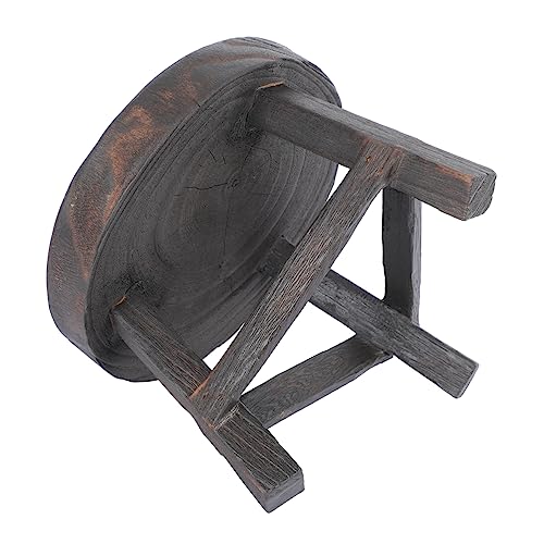 Supporto in Legno Espositore Alzata Portafiori per Vasi da Fiori per Giardino o Sgabello da Esposizione, 1 Supporto per Vasi da Fiori per Piante Verdi, 18 x 18 x 15 cm