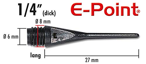 500 EMPIRE E-Point Punte freccette 0,64 cm, dick