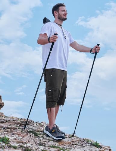 Best South BEST SOUTHDDK3-OLIVE GREEN-40 Men'S Long Cargo Shorts Casual Below Knee 13 Inches Capri Shorts Relaxed Fit thumb #6