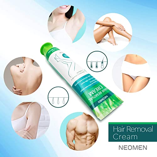Hair Removal Cream - Skin Friendly Depilatory Cream - Fast And Effective Body Hair Removal Cream - Painless Flawless Hair Remover Cream For Women And Men #TOP2