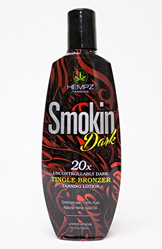 Hempz Smokin Dark Tingle Bronzer Tanning Lotion