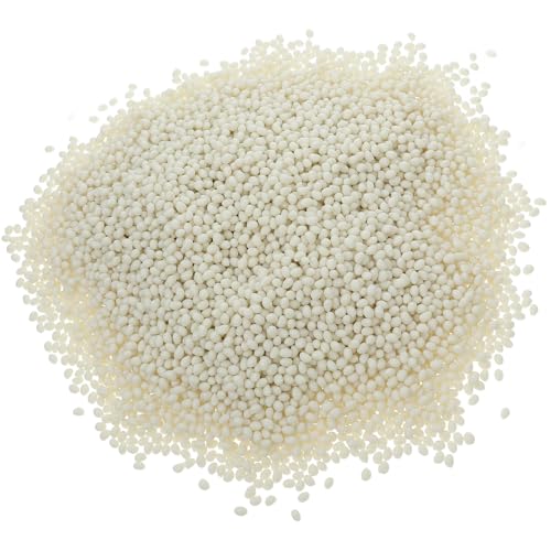 Kisangel Gránulos de Pegamento Termofusible para Enchapado de Cantos 1000 G PVC Blanco Adhesivo Fuerte para Muebles Uso Máquina Enchapadora Resistente Carpintería