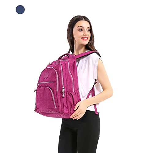 Mochila Bolsa Fofa Feminina Estilosa Elegante Academia Impermeável Escolar Viagem Trabalho Treino Fa