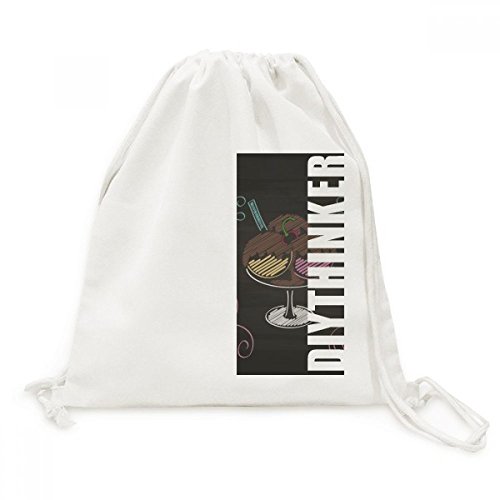 Sac de voyage Toile gourmand au motif de glace chocolat pour égayer vos journées