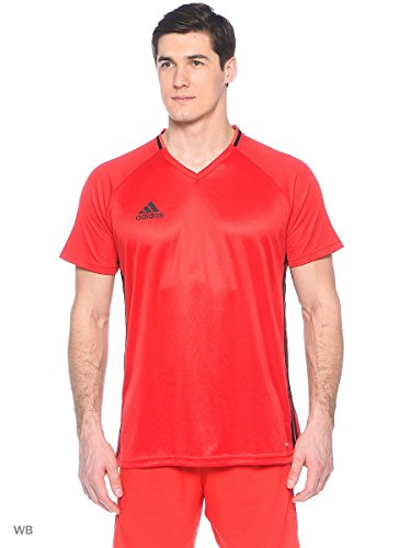 Maillot adidas Condivo 16 homme rouge et noir taille M pour entraînement de football