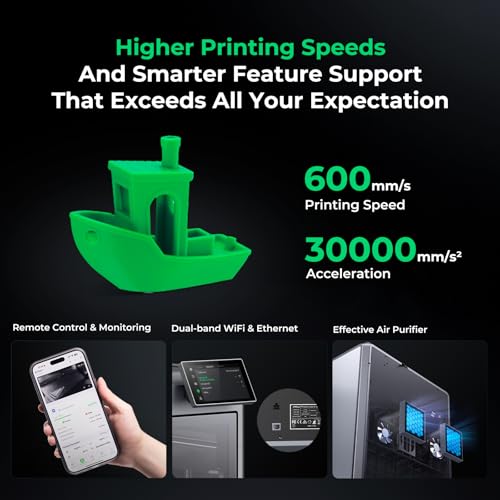 Creality K2 Plus Combo 3D Printer, Multi Color Printing with New CFS 600mm/s High-Speed Full Auto-Leveling Dual Al Camera Next-Gen Direct Drive Extruder Larger Build Volume 13.78x13.78x13.78 inch