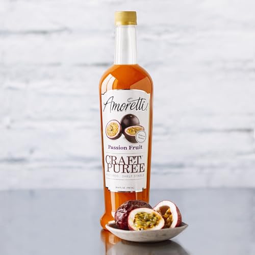 image for Amoretti - Passion Fruit Craft Puree 9 lbs, Perfect for flavoring Cock