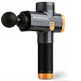 Pistola Massageadora Muscular Phoenix A2 Profissional + Case (Amarelo) glide