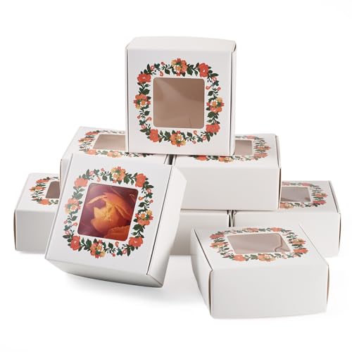 Beadthoven 25Zbg J[hXgbN XNFA t[vgp[փ{bNX [փ{bNX ` Mtg{bNX^lp PVCt  bsO CeA [ 7.3x7.3x3.3cm o