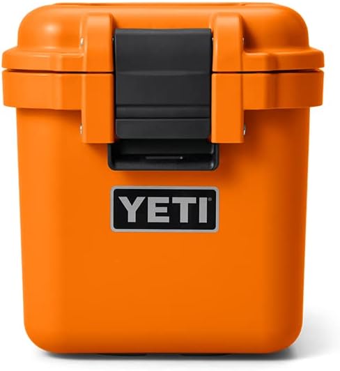 YETI LoadOut 15 GoBox Divided Waterproof Cargo Case, Dry Box, Camera Case, Fishing Tackle Box, King Crab