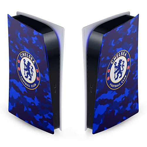Autocollant PS5 Digital Chelsea FC skin vinyle console Sony motif camouflage art