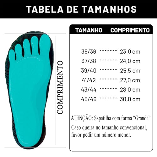 Sapatilha Aquática Esportiva Neoprene Tenis Naútico Flexivel Leve Antiderrapante Híbrido Pesca Cacho