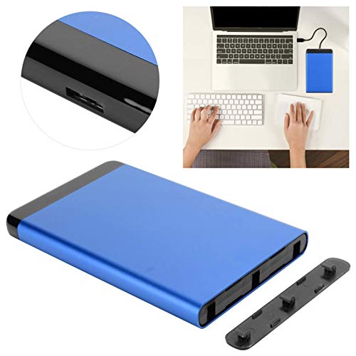 Caja externa para disco duro 2.5in USB 3.0 HERCHR azul miniatura 2