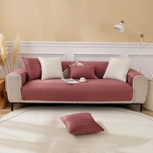 Housse de canapé en peluche matelassée pour cocooning - 3