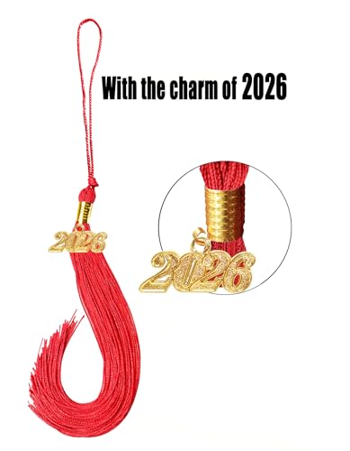Image of Unisex Matte Graduation Cap and Gown 2026 with Tassel for High School and College Graduation