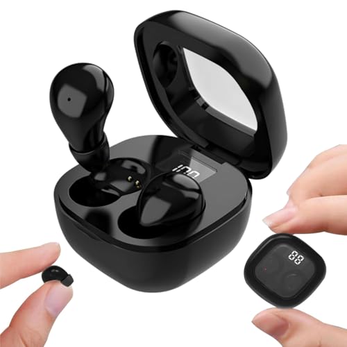 Les plus petits écouteurs de sommeil sans fil – Mini écouteurs Bluetooth invisibles de 2,8 g pour dormeurs sur le côté, petites oreilles, étanchéité...