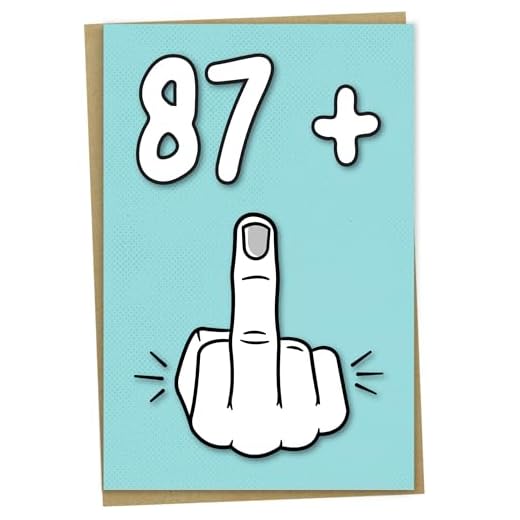 Tarjeta de 88 cumpleaños, 87 + 1, divertida tarjeta de cumpleaños para mujeres u hombres de 88 años