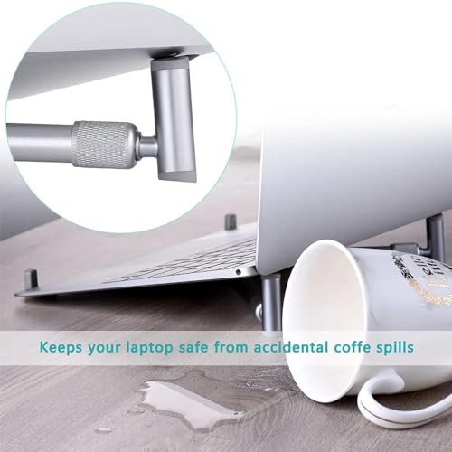 Soporte Universal Plegable de Aluminio para Laptop 12"-17" miniatura 5