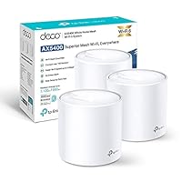 TP-Link Deco X60(3-pack) Nuova Versione AX5400Mbps Mesh Router Wi-Fi 6, Router e Ripetitore, 160MHz,...