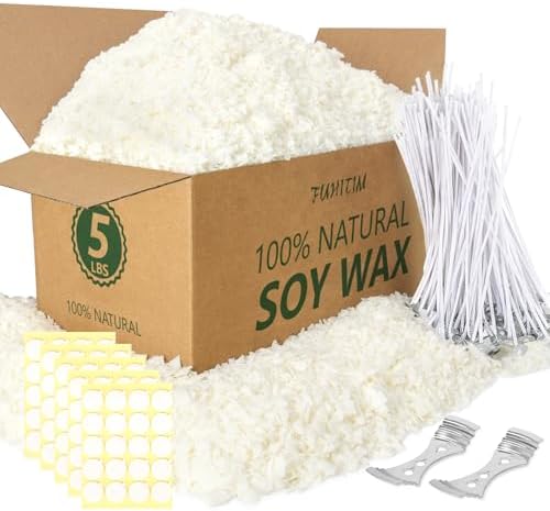 5 lbs Soy Candle Wax with Essential Oils image 5
