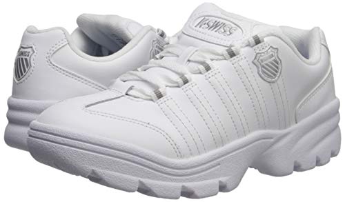 K-Swiss Altezo Sneaker, White/Silver, 7.5 M Us #TOP6