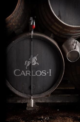 Carlos I Brandy de Jerez Pedro Ximénez – Solera Gran Reserva aus Spanien in hochwertiger Geschenkpackung gereift in 100-jährigen Solera-Fässern von PX Viejo mit 40,3% vol. (1 x 0,7l)