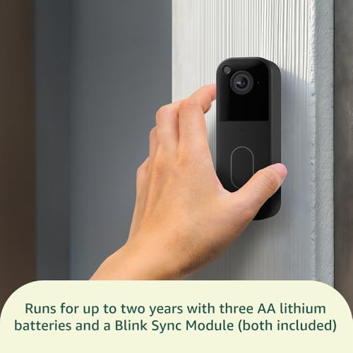 Blink Video Doorbell System | Head-to-toe HD view, two-year battery life, simple — image 2