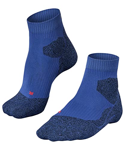 FALKE Mens RU Trail Running Socks, Breathable Quick Dry, Blue (Athletic Blue 6451), US 10.5-11.5 (EU 44-45 ? UK 9.5-10.5), 1 Pair