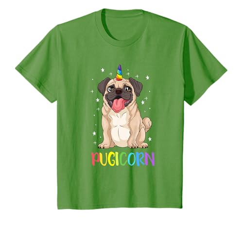Girl Pugicorn Funny Pug Lover Unicorn Pug Owner T-Shirt