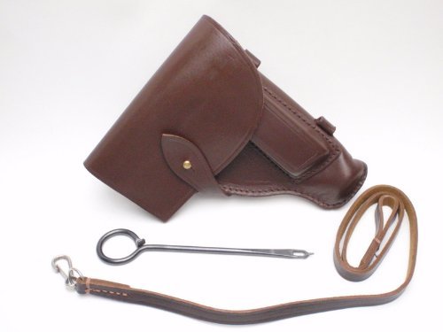 本革軍用実物　ロシア・ソ連製50年代？トカレフTT-33ホルスター　ランヤード付 本革軍用実物 ロシア・ソ連製50年代？トカレフTT-33ホルスター