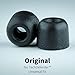 Comply 500 Core Series | Memory Foam Replacement IEM Ear Tips for KZ, Moondrop, FiiO Sennheiser & More | Superior Noise Isolation, Ultimate Comfort, Secure Fit | Black, Large (3 Pairs)