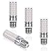 SanGlory Bombillas LED E27 12W, Blanco Frío 6000K, 1350lm LED Luz de Maiz Lampara Equivalentes a 100W Incandescente, E27 LED Bombillas Maiz de Bajo Consumo - Caja de 4 unidades