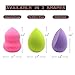5 Pcs Makeup Sponge Set Blender Makeup Tools Beauty Cosmetics Foundation Blending for Liquid Cream and Powder