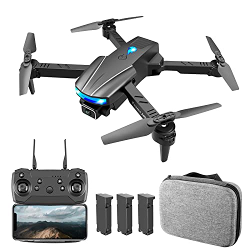 Moniss YLR/C S85 RC Drone com Câmera 4K RC Quadcopter com Função Evitação de Obstáculos Trajetória C