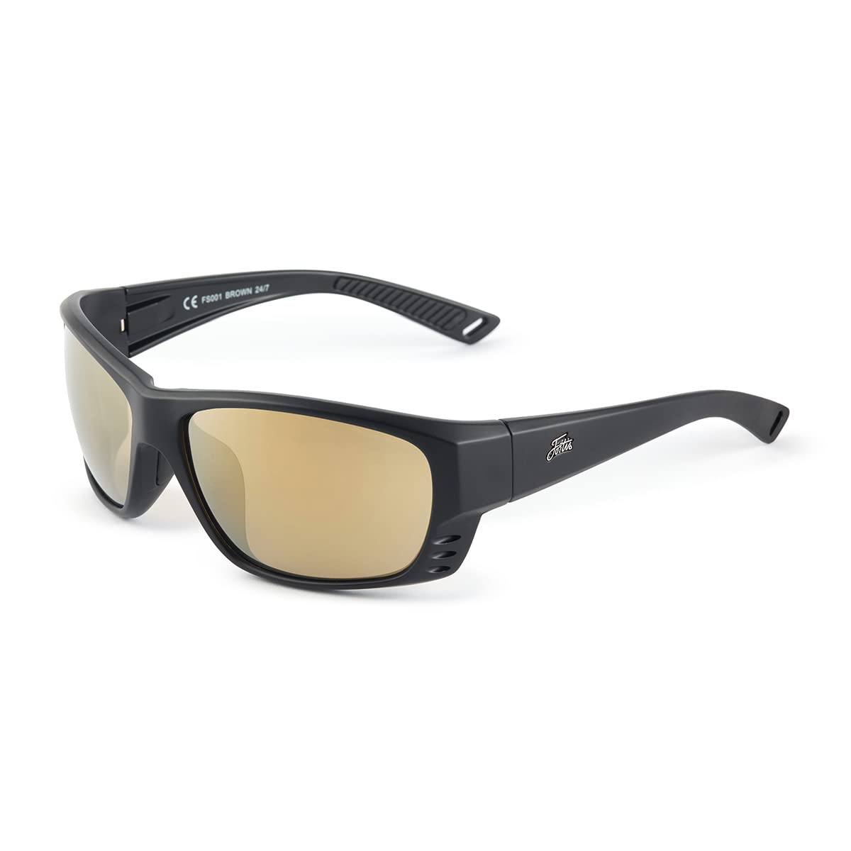 Fortis Finseeker Glass Amber Switch Xblok - Polarisationsbrille, Polbrille, Angelbrille, Brille