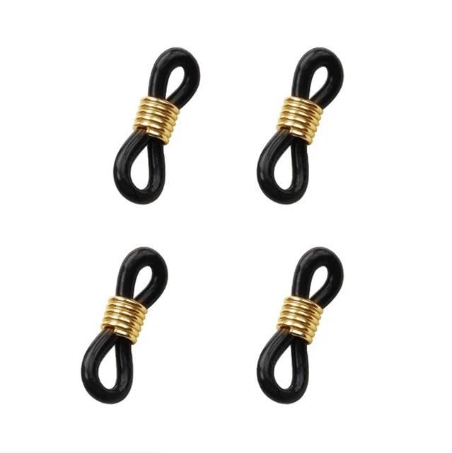 PARK  Bianco  100 Pezzi Di Supporto Per Occhiali Con Cinturino In Gomma E Estremita Ad Anello Fai Da~p154622413