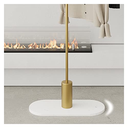 Perchero for colgar ropa con base de mármol pesada de diseño minimalista de pie 5