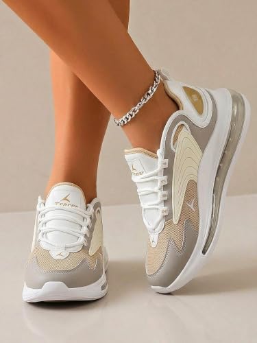 Image of TRACER Women's Running Shoes, Lightweight, Breathable, Athletic Shoes, Comfortable Gym, Walking, Jogging, Training Footwear, for Everyday Use, Available in Sizes 3 to 8 UK