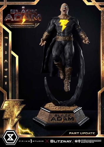 Prime 1 Studio Black Adam Museum Masterline 1/3 Black Adam Champion Edition - Estatua de 96 cm