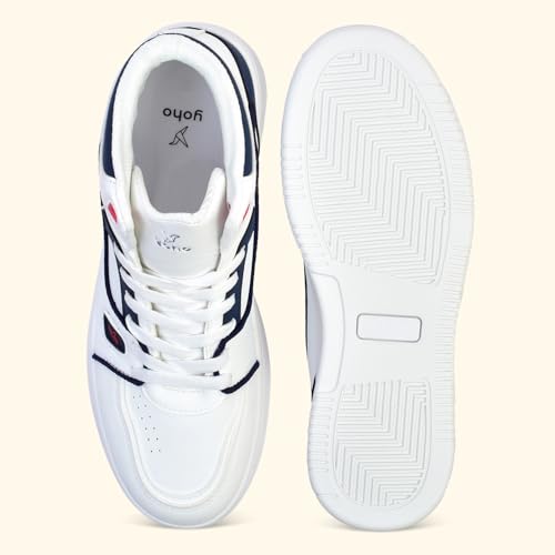 Image of YOHO Cherry Top Women's Attractive High-Top Dual-Tone Sneakers