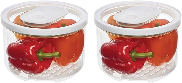 iDesign iD - Almacenamiento de alimentos frescos, 1 unidad (paquete de 2), cuenco grande