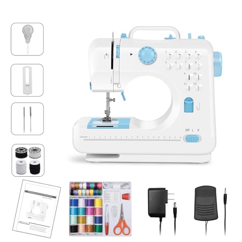 Sewing Machine for Beginners, mini Electric Sewing Machine with Dual...