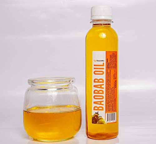 Miniatura 5 de Churchwin Aceite de baobab orgánico, aceite de baobab 100% puro y natural para piel tierna, prensado en frío, piel y cabello secos, curación de