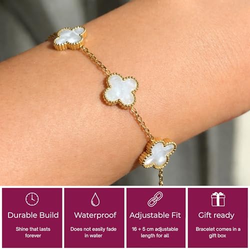 Image of Pixies Anti tarnish Bracelet for women | Hypoallergenic and Waterproof jewelry | Ideal for special occasion gifting | Fashion Jewellery for Women | Comes in a gift box